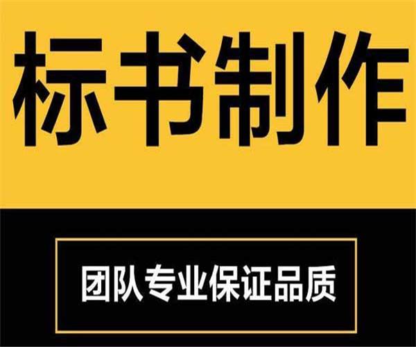長沙標書代寫